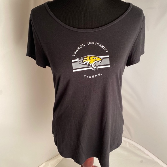 Under Armour Towson University Tigers black short sleeve t-shirt - Picture 1 of 6